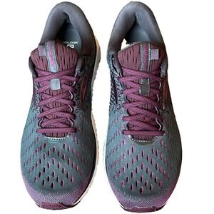 Brooks Glycerin 17 Gray Purple Running Shoes Womens 11 UK 9 EU 43